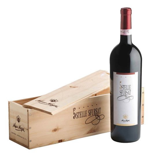 Sfursat di Valtellina "5 Stelle" 2021 Magnum - Nino Negri (cassetta legno)