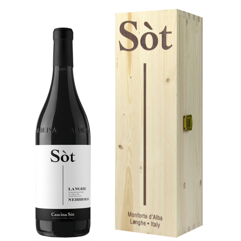 Langhe Nebbiolo DOC 2022 - Cascina Sòt (cassetta di legno)