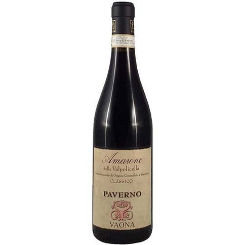 Amarone della Valpolicella Classico DOCG "Paverno" 2019 - Vaona