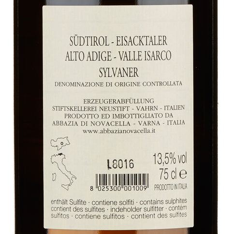 Alto Adige Sylvaner 2024 - Abbazia di Novacella