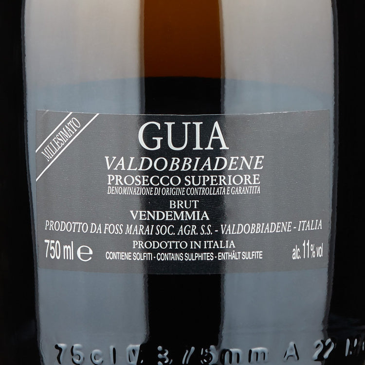 Valdobbiadene Prosecco DOCG Brut Millesimato "Guia" 2024 - Foss Marai