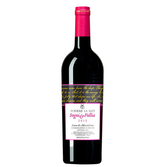 Rosso di Montalcino DOC "Sogni e Follia" 2021 - Podere Le Ripi
