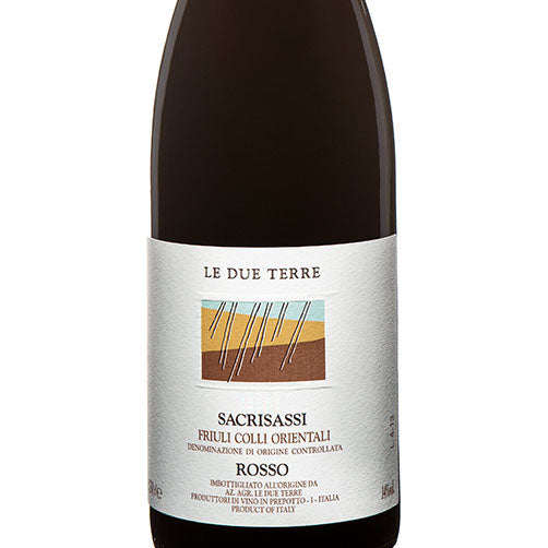 Friuli Colli Orientali Rosso DOC "Sacrisassi" 2021 - Le Due Terre