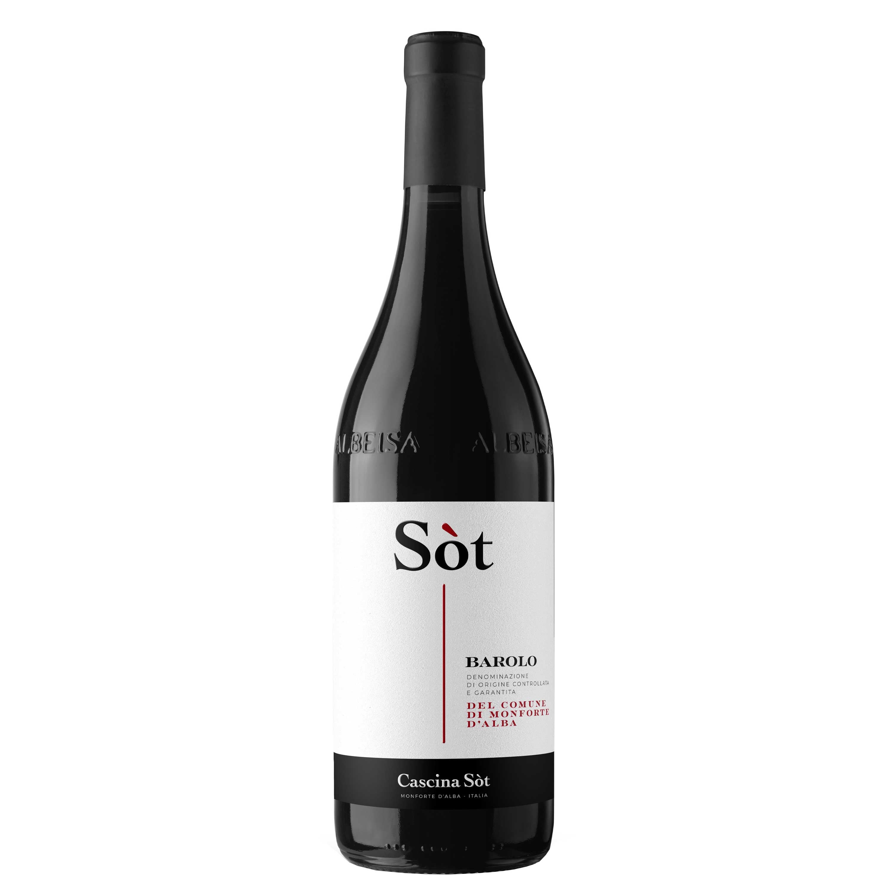 Barolo del Comune di Monforte d'Alba DOCG 2021 - Cascina Sòt