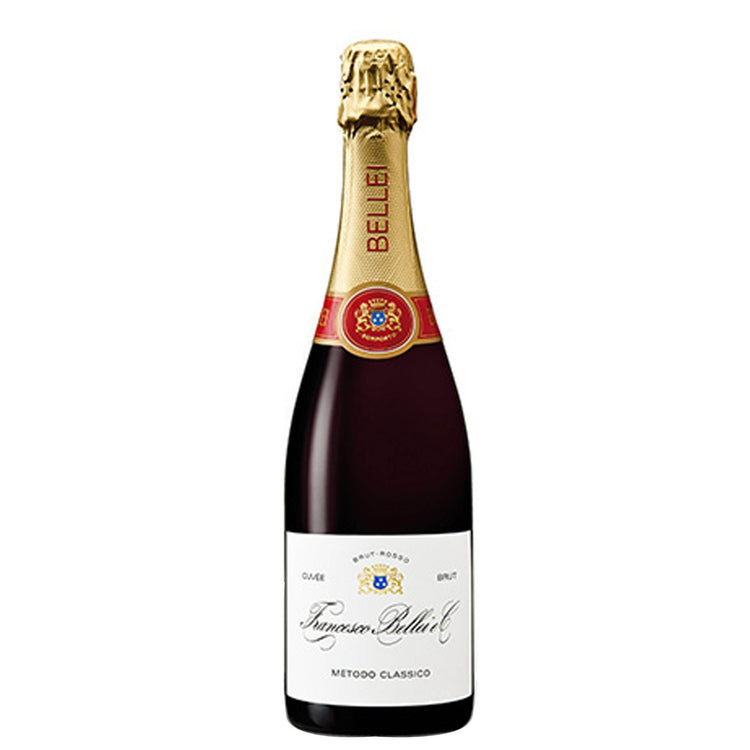 Spumante Metodo Classico Brut "RossoBrut" 2023 - Francesco Bellei