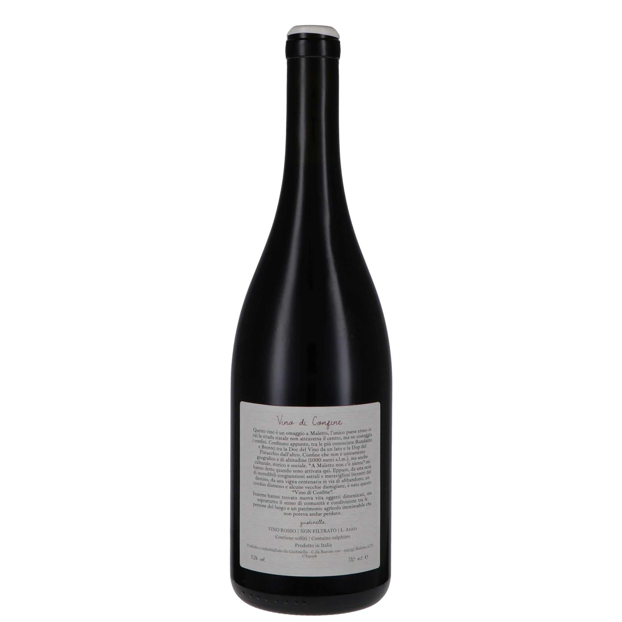 Vino Rosso "Vino di Confine" - Gustinella