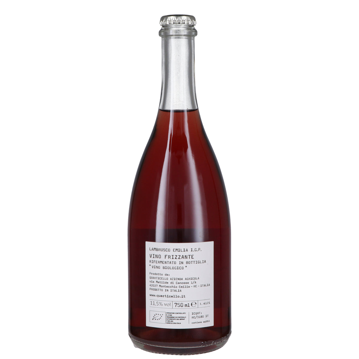Emilia Lambrusco Frizzante IGT "Ferrando" 2025 - Quarticello