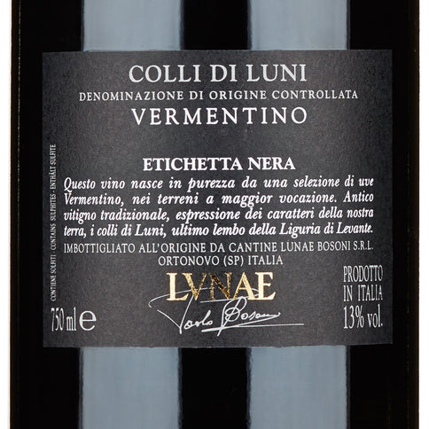 Colli di Luni Vermentino "Etichetta Nera" 2024 - Lunae