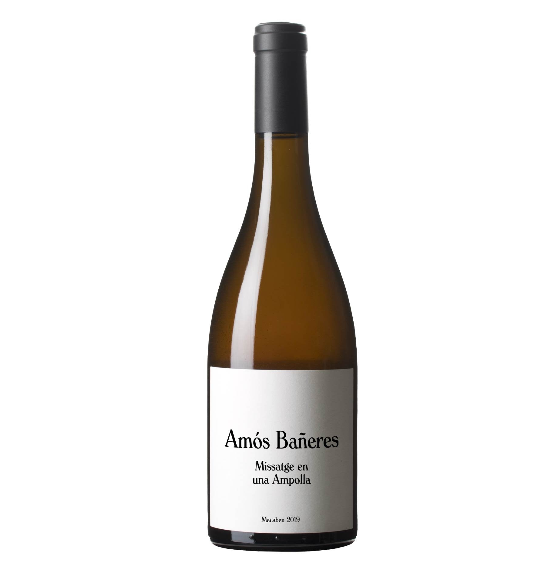 Penedes Macabeo DO “Missatge en una Ampolla” 2019 - Amós Bañeres