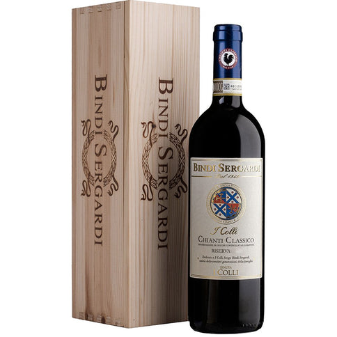 Chianti Classico Riserva DOCG "I Colli" 2019 - Tenuta I Colli, Bindi Sergardi (cassetta di legno)