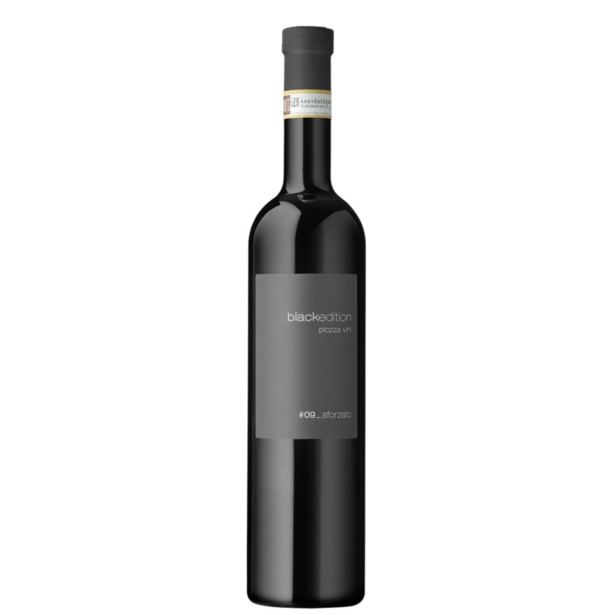 Sforzato di Valtellina DOCG "Black edition" 2019 - Plozza