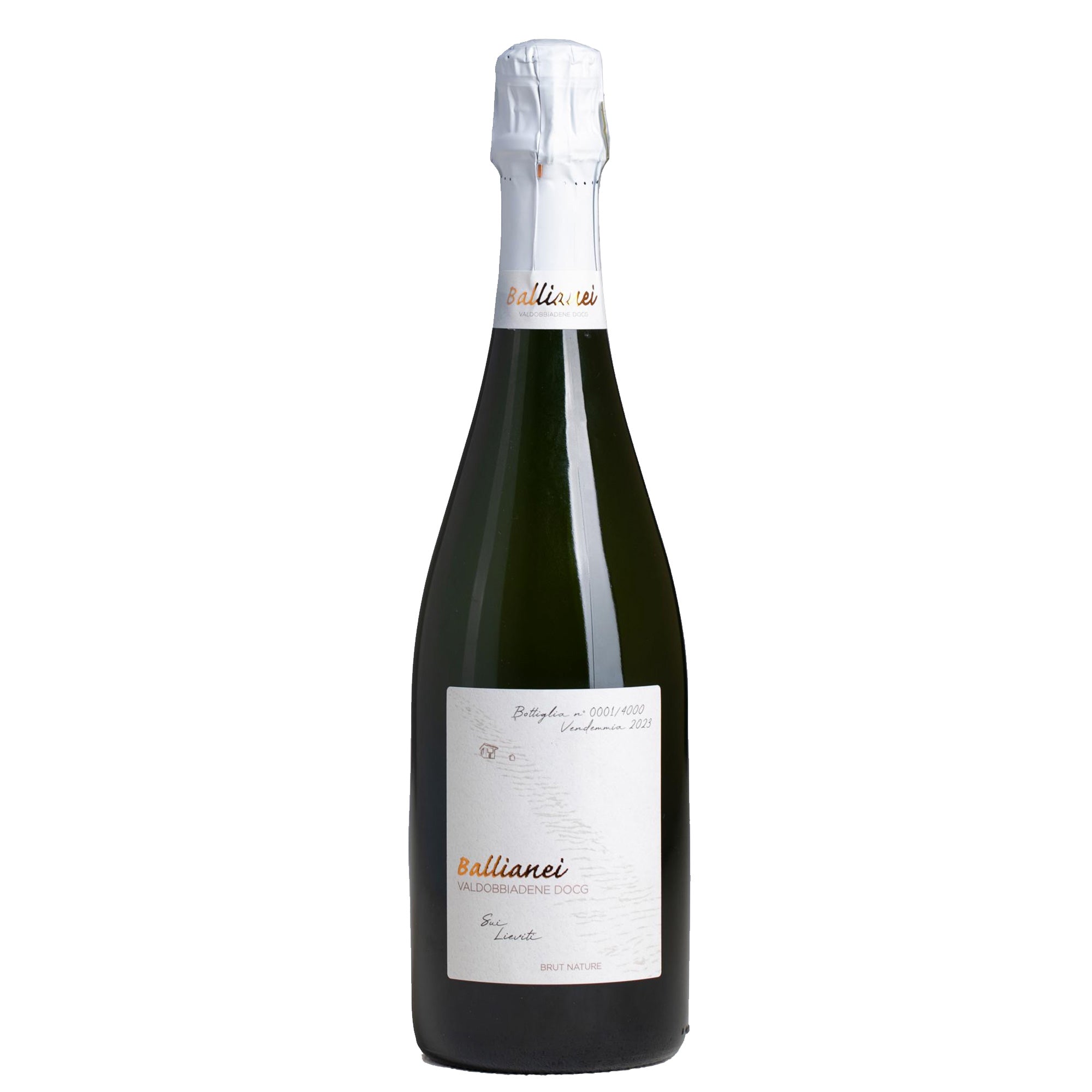 Valdobbiadene Prosecco Brut Nature sui lieviti DOCG 2023 - Ballianei