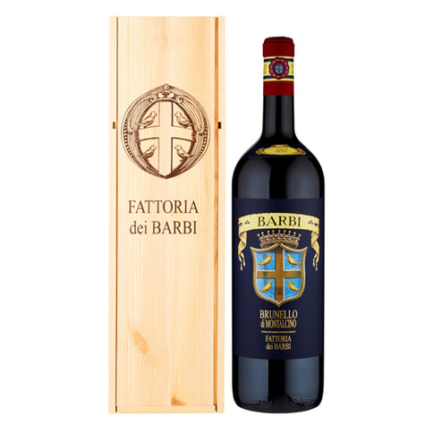 Brunello di Montalcino DOCG 2019 Magnum - Fattoria dei Barbi (cassetta di legno)