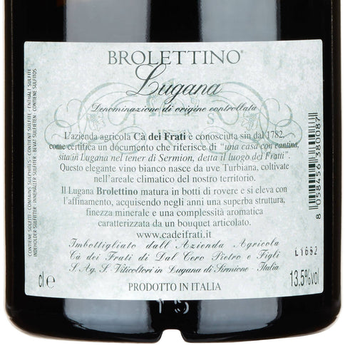Lugana DOC "Brolettino" 2023 - Cà dei Frati (0.375l)