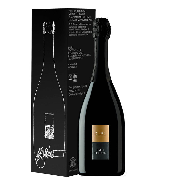 Spumante Brut Metodo Classico "Edition V" - DUBL (astuccio)