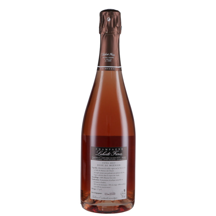 Champagne Extra Brut Rosé "Rosé de Meunier" - Laherte Frères