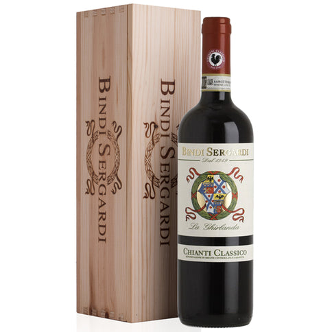 Chianti Classico DOCG "La Ghirlanda" 2022 - Tenuta Mocenni, Bindi Sergardi (cassetta di legno)