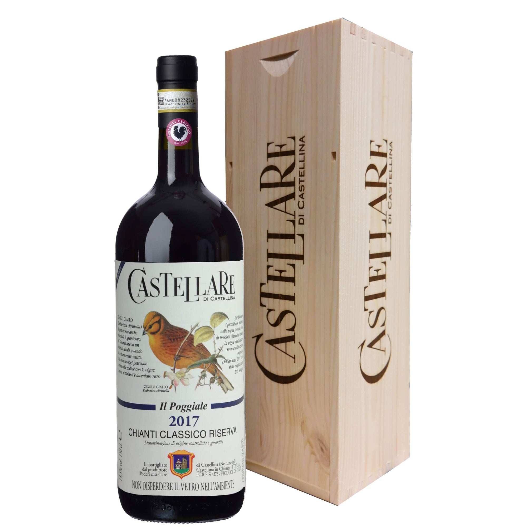 Chianti Classico Riserva "Il Poggiale" 2021 Magnum - Castellare di Castellina (cassa di legno)