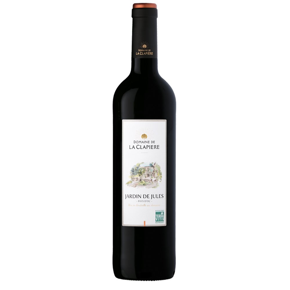 Pays d'Oc Rouge IGP “Jardin de Jules” 2023 - Domaine de la Clapière