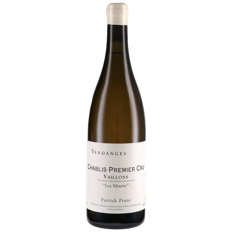 Chablis 1er Cru Vaillons "Les Minots" 2023 - Patrick Piuze