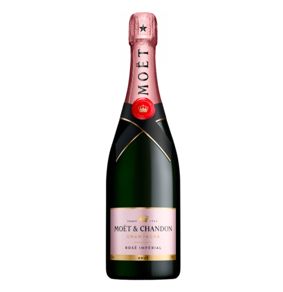 Champagne Brut "Rosé Impérial" Gift Box Holiday - Moët & Chandon