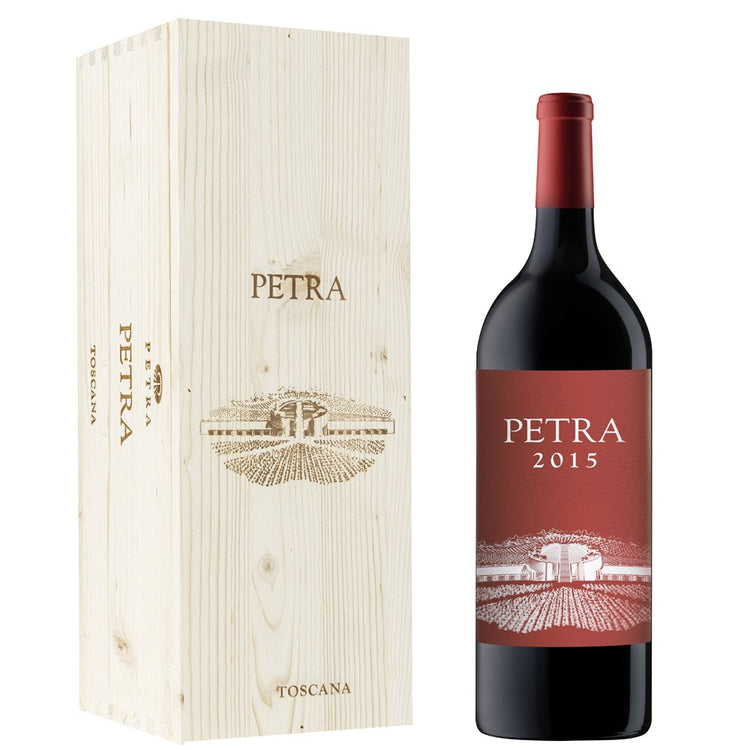 Toscana Rosso IGT "Petra" 2021 Magnum - Petra (cassetta di legno)