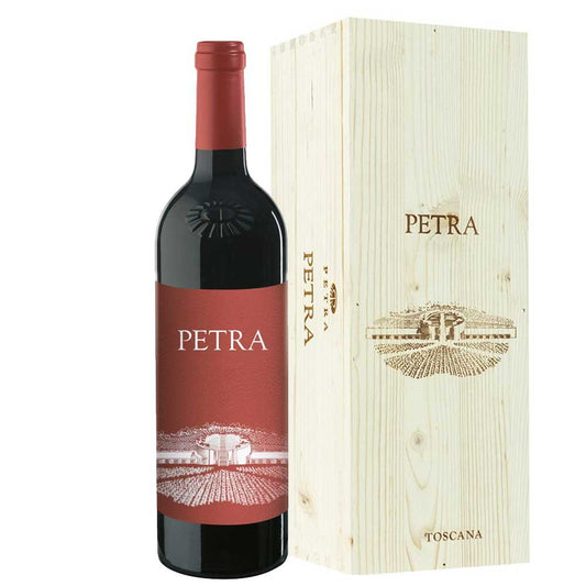 Toscana Rosso IGT "Petra" 2022 - Petra (cassetta di legno)
