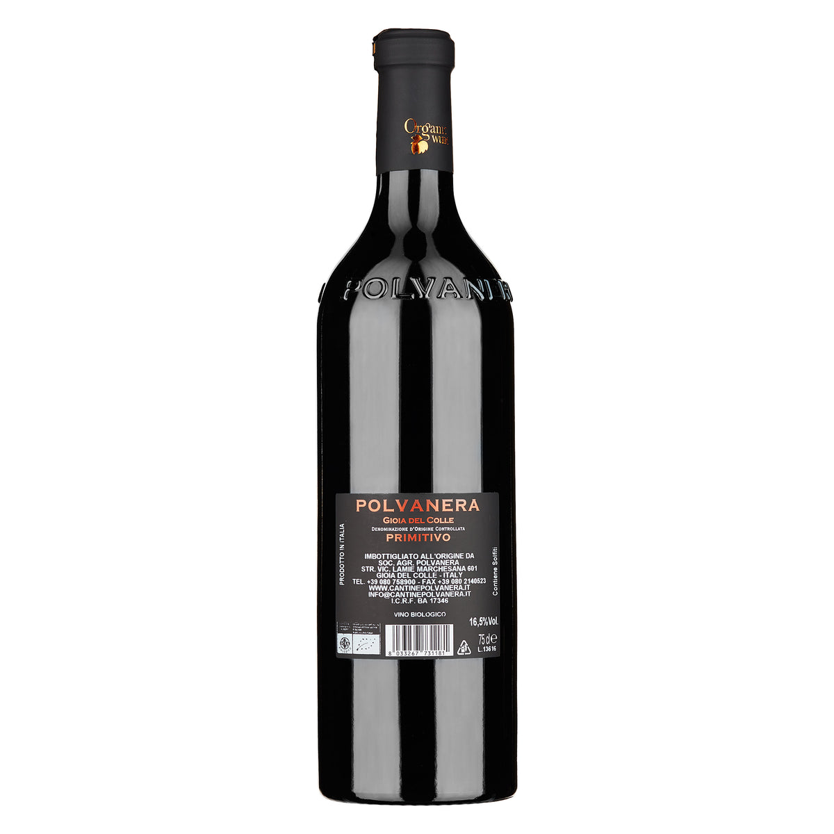 Gioia del Colle Primitivo DOC "17" 2023 - Polvanera