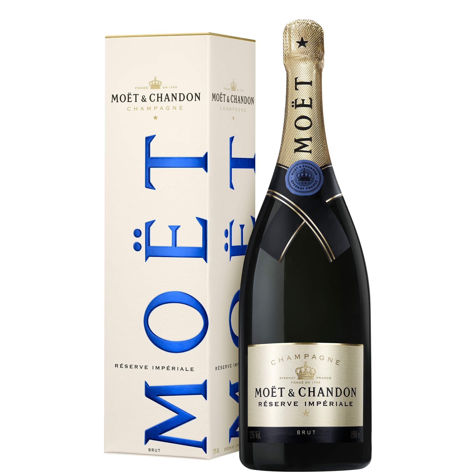 Champagne Extra Brut "Réserve Impériale" Magnum - Moët & Chandon (astuccio)