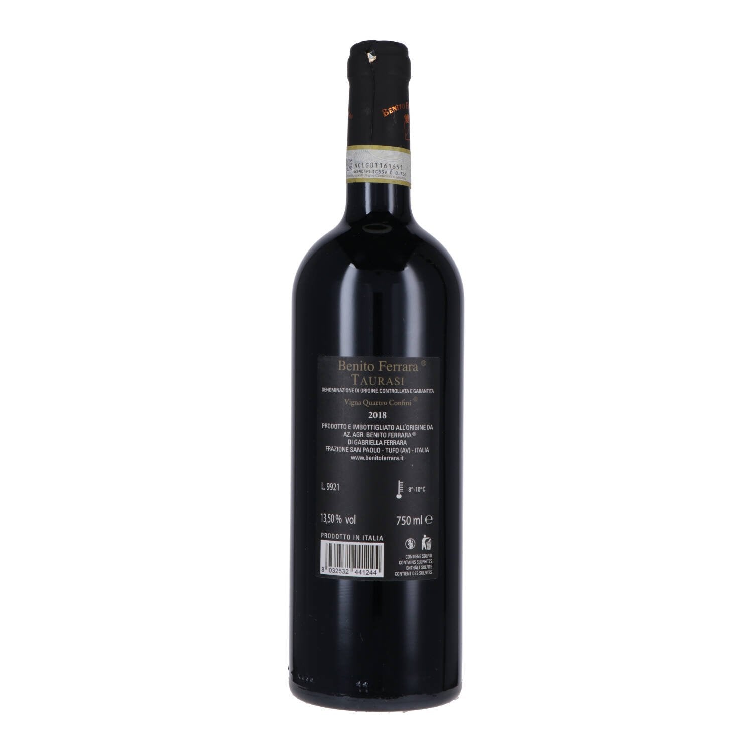 Taurasi DOCG “Vigna Quattro Confini” 2021 - Benito Ferrara