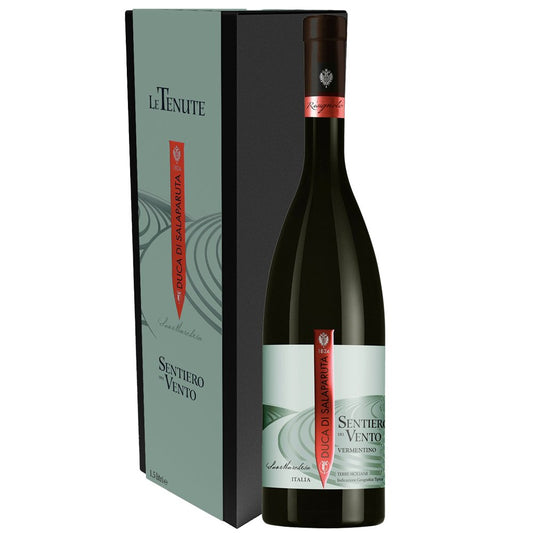 Terre Siciliane Vermentino IGT "Sentiero del Vento" 2022 Magnum - Duca di Salaparuta (astuccio)