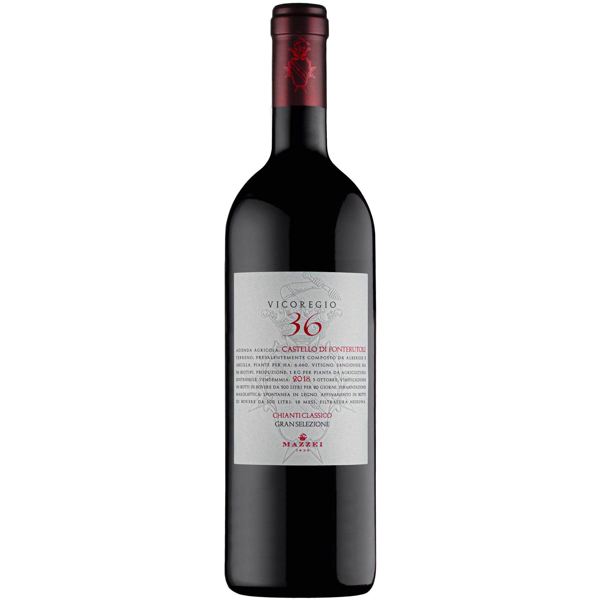 Chianti Classico Gran Selezione DOCG "Vicoregio 36" 2020 - Mazzei, Castello di Fonterutoli